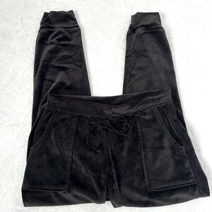 House Of Harlow 1960 Women’s Pull On Thick Soft‎ Velvet Joggers Comfy Pants M